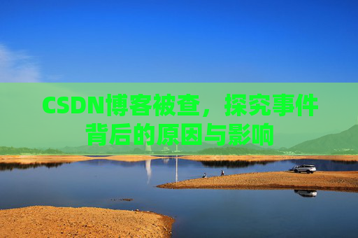 CSDN博客被查,探究事件背后的原因与影响